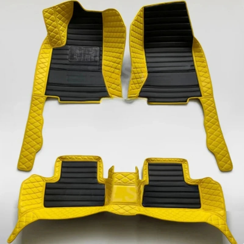 Car Mats For SEAT Cupra Ateca KH7 2016~2022 Auto Floor Rugs Protective Pad Carpets Leather Mat Interior Parts Car Accessories