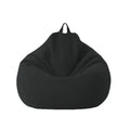 Lazy Sofa Cover Bean Bag  Pure Color Storage Bag for Old Clothes Semi-Finished Product Dustproof Family Organizer