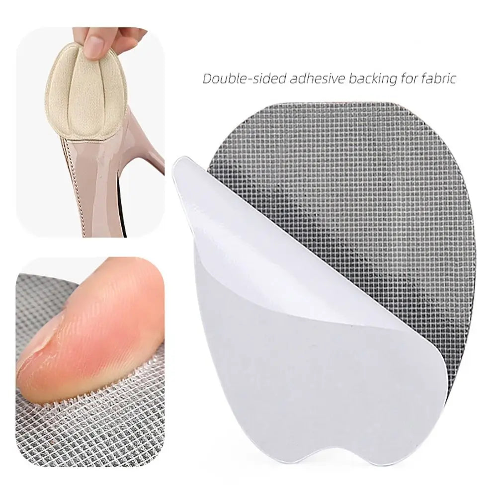Replacement Non Slip Shoe Tongue Pads Breathable Soft Heel Pads Size Reducer Shoe Filler