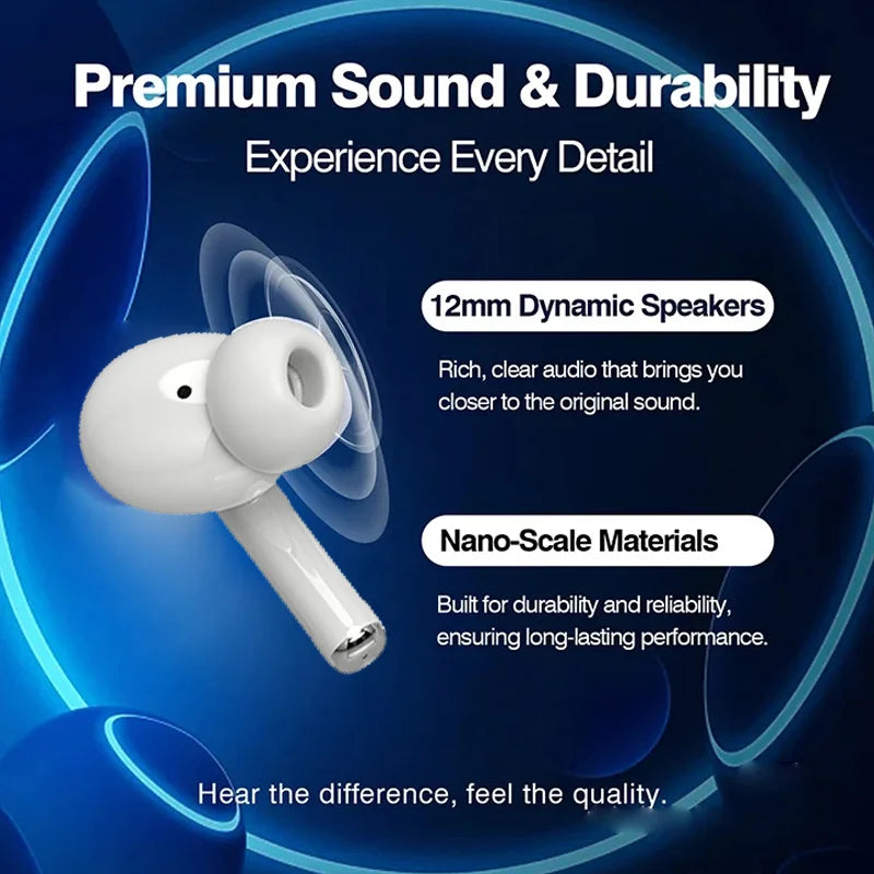 Air Pro ANC Wireless Earphone Bluetooth Headsets Pro 2 Active Noise Cancellation Wireless Charging TWS Earbuds Stereo With Box
