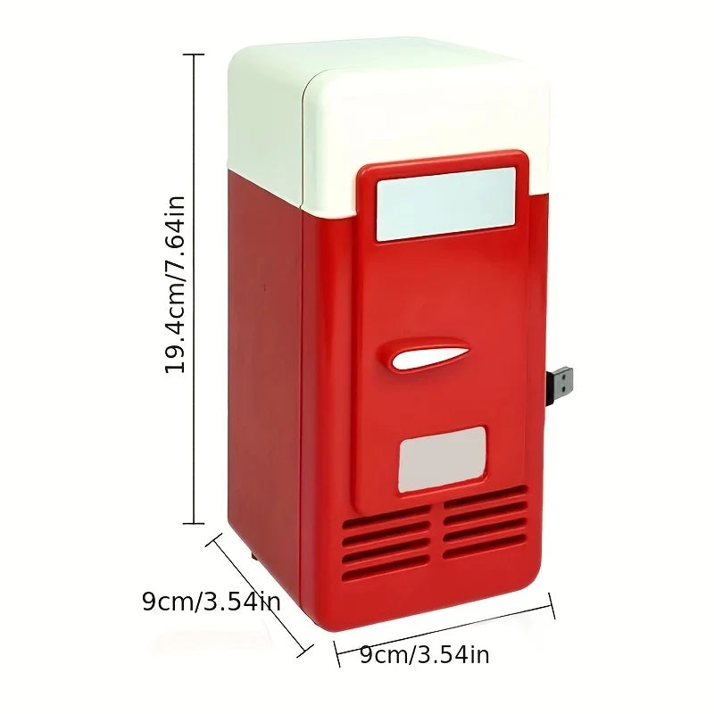 Mini Refrigerator USB Small Refrigerator Mini small Refrigerator Car Cooling And Heating Refrigerator Dual Refrigerator Computer