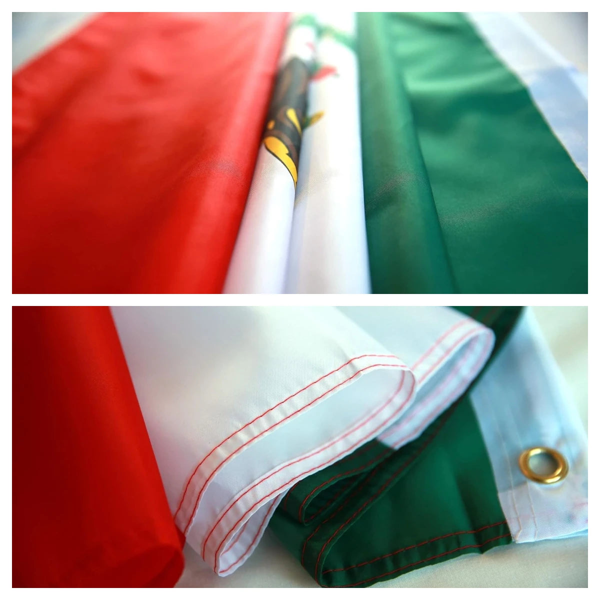 3x5 Mexico Flag - Polyester Mexican Flag with Brass Grommets