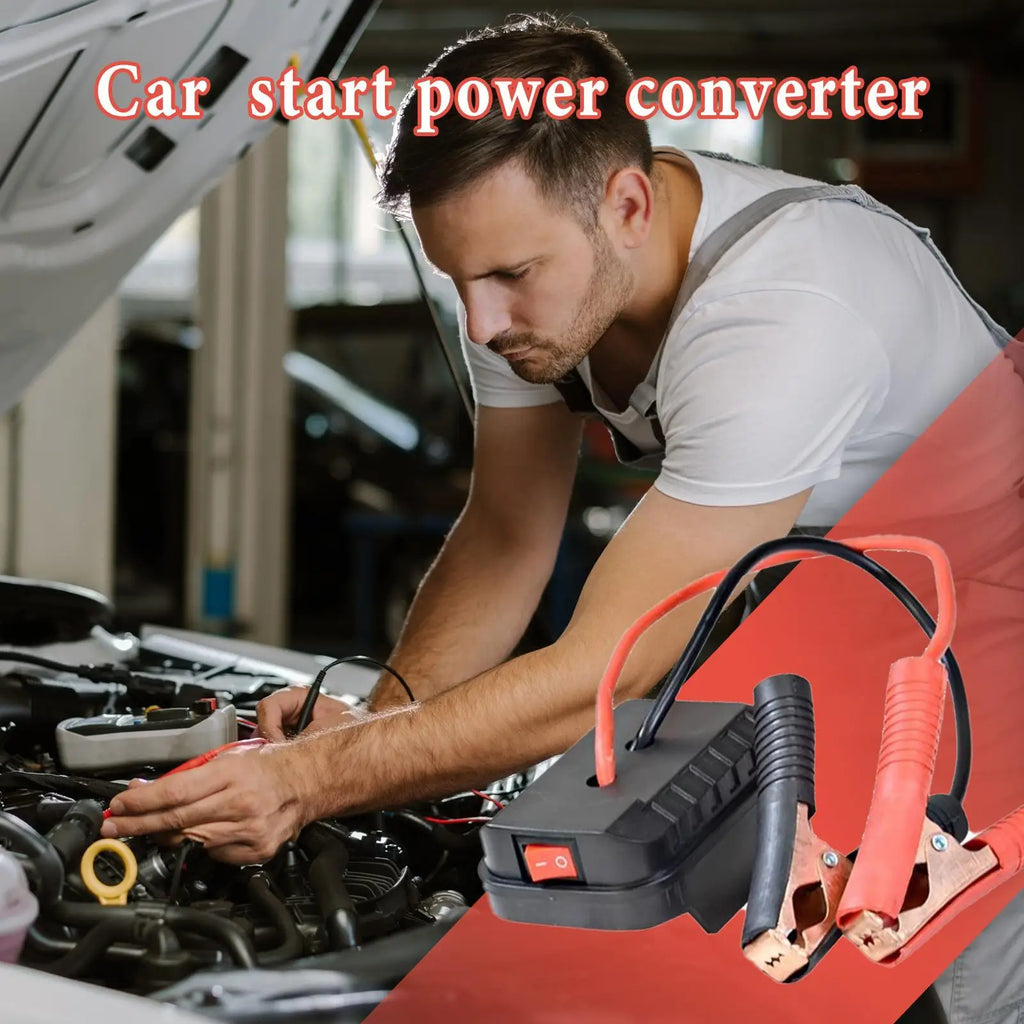Car Battery Jump Starter Jump Starter Lithium Battery Jumper Box Battery Pack Quick Charging Automotive Booster with Double USB