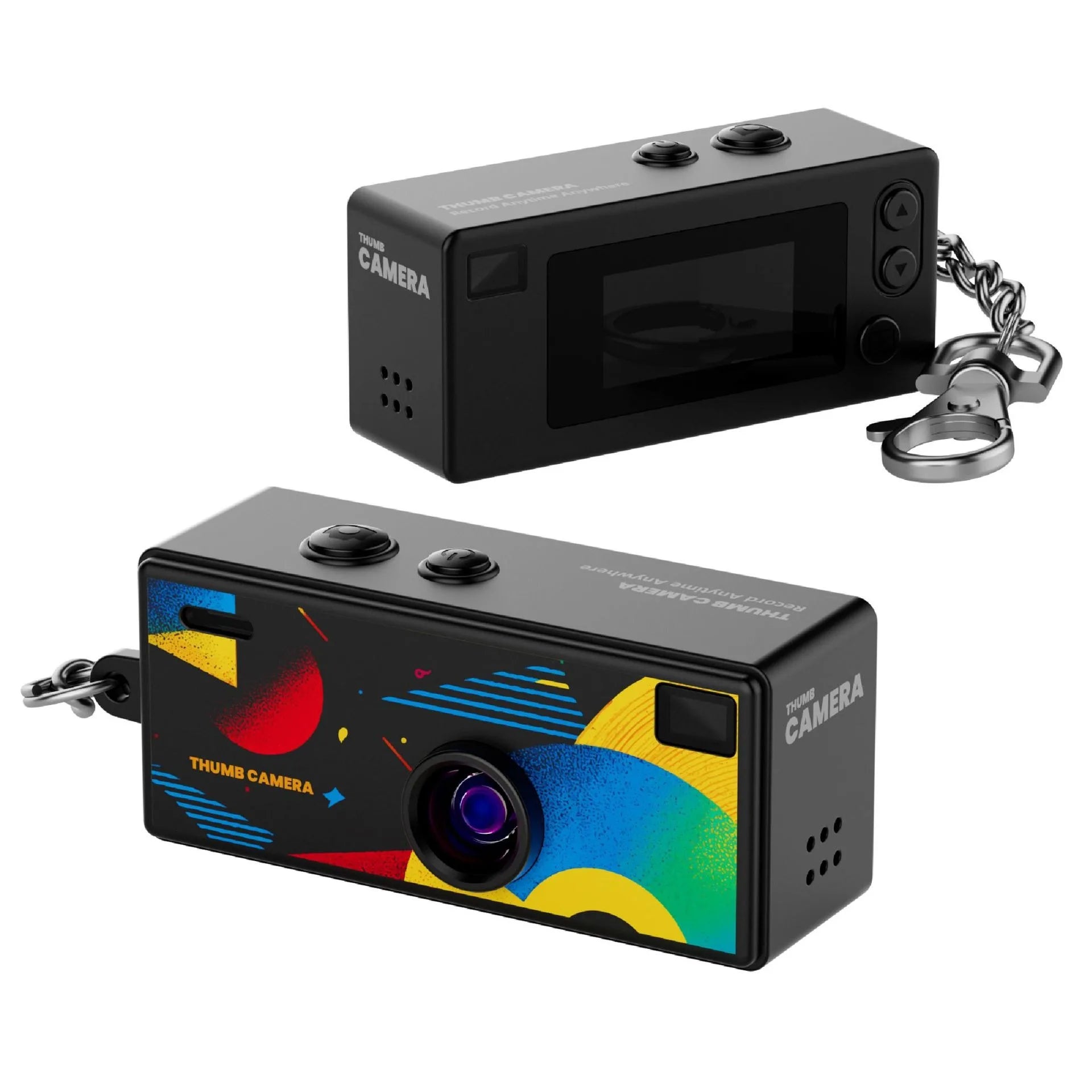 G6 Retro Mini Camcorder with Chain, 1080P HD Video Camera for Kids, Support SD Card, Portable Vintage Recorder Party Gift Toy