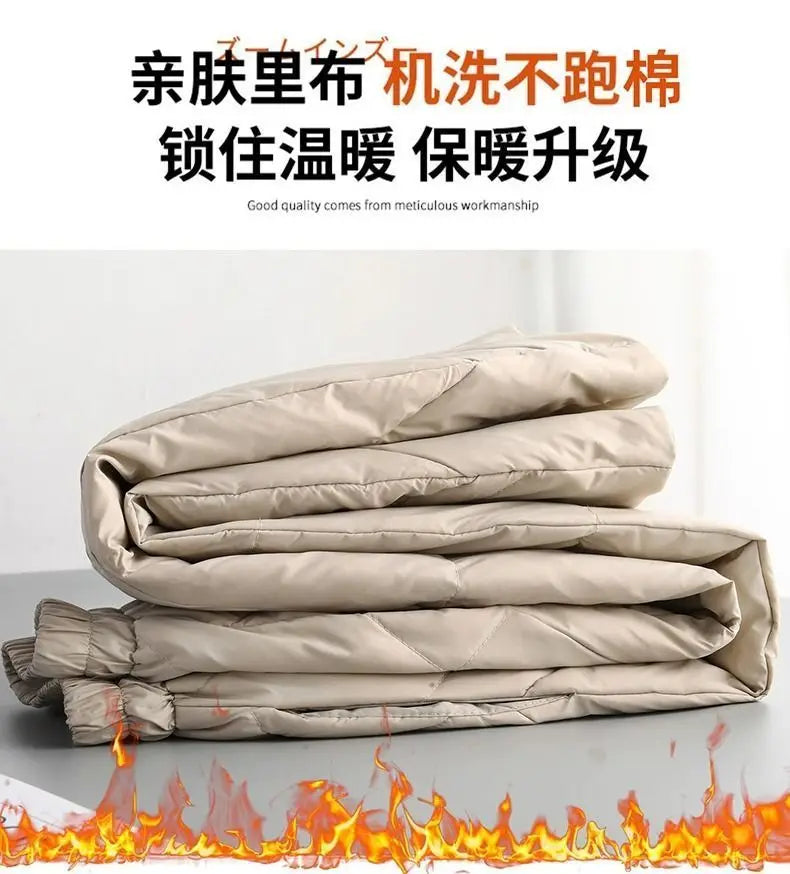 Down Pants Women Winter 2024 New Style Outdoor Wear Spring and Autumn Down Cotton Pants Pink Small Cropped Pants, Light and Thin