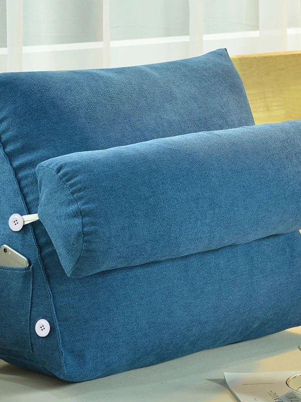 Soft Covered e Pillow Headboard for Bed And Sofa Living Room Bedroom Ba Support Cuion with Ne Pillow Large Size