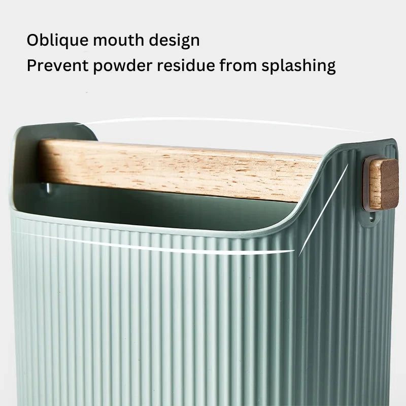 Coffee Knock Box Large Capacity Espresso Grounds Container Powder Beveled Residue Dump Bucket Barista Accessories Maker Tools