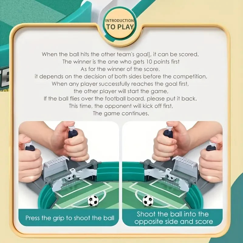 Table Football Game, Two-Person Football Game Table Game, Parent-Child Interactive Puzzle Game Table Football, Tabletop Soccer