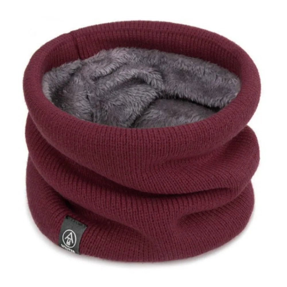 Fashion Soft Knitted Neck Warmer Sports Scarf Women Men Face Cover Winter Skating Running Hiking Scarves Thick Cold-proof Collar