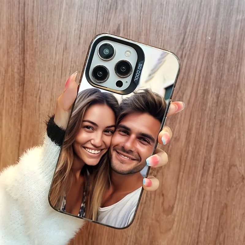 For iPhone 17 16 15 14 13 12 11 Pro Max Mini SE 2020 2022 XS XR 7 8 Plus DIY photo design customized case IMD Shockproof Cover