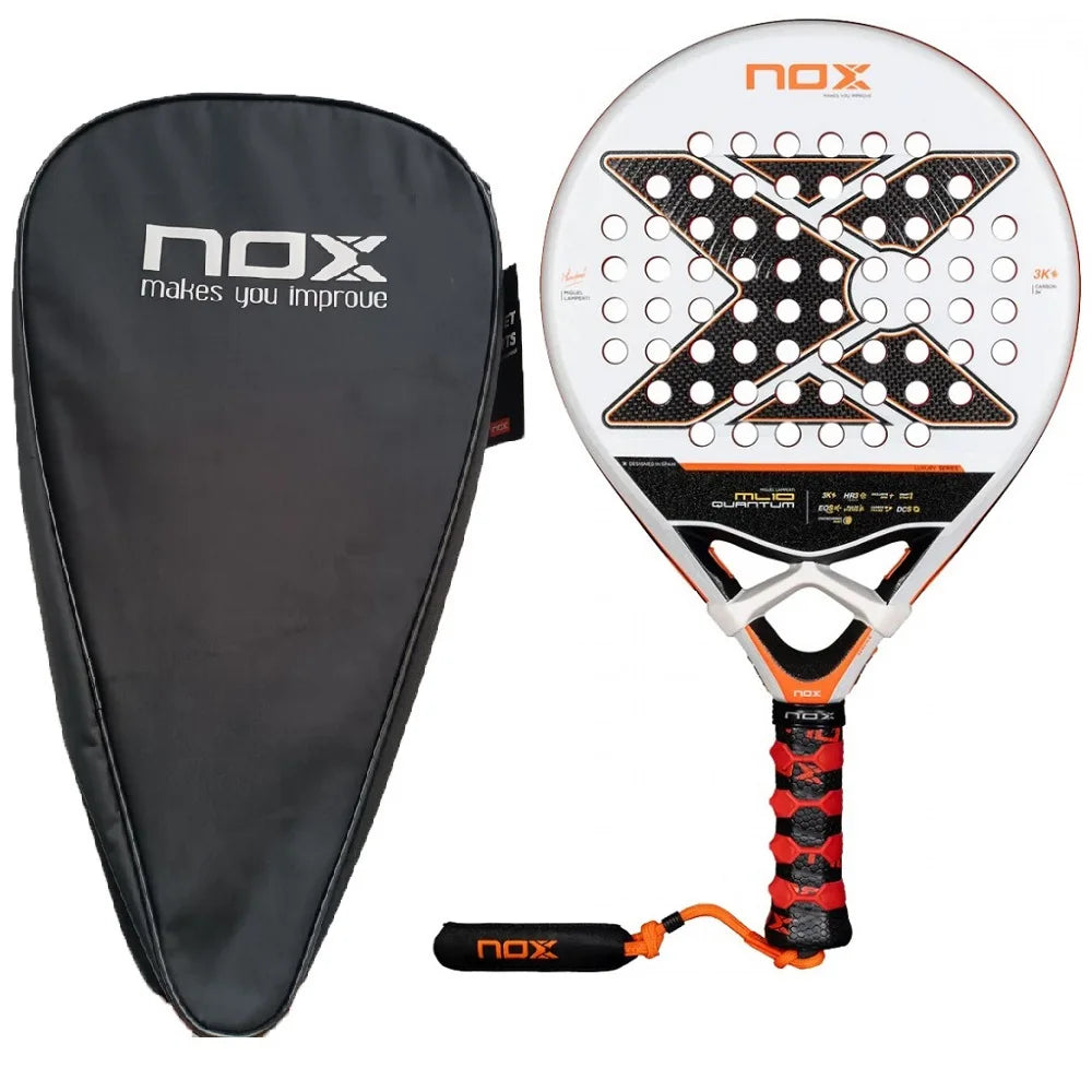 Nox 3K 12K 18K Tennis Paddle Racket,Portable Bag Included,Perfect Gift for Christmas Birthday Holidays,Professional Skill Level