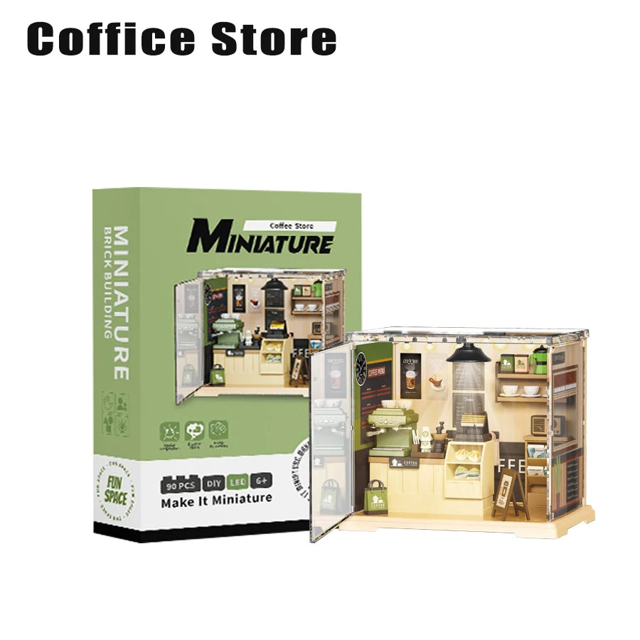 DIY Miniature House Kit - 3D Puzzle Assembly with Exquisite Furniture Decor, Ideal Birthday & Christmas Gift