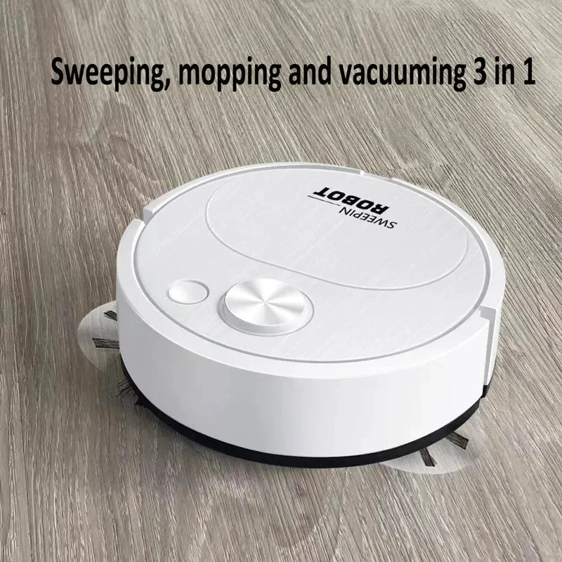 2026NEW USB Sweeping Robot Vacuum Cleaner Mopping 3 In 1 Smart Wireless 1500Pa Dragging Cleaning Sweep Floor for Home Office
