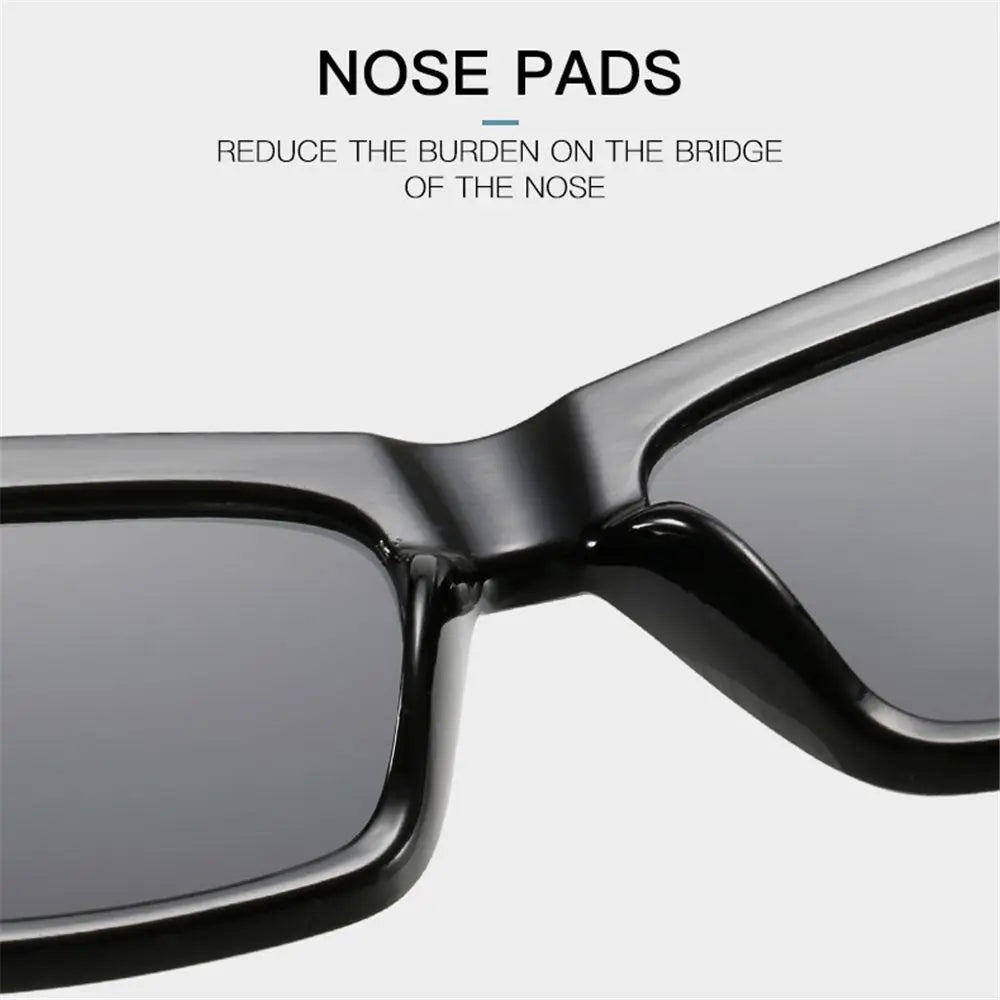 Trendy Cat Eye Sunglasses for Women/Men Retro Square Sun Glasses UV400 Protection Eyewear Summer Shades Fashion Accessories