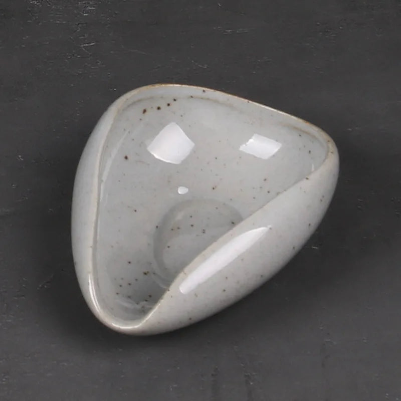 1PC Handmade Coffee Bean Dispenser Ceramic Coffee Bean Dosing Cup Suitable for Household,Coffee Bars, Office ,Tea Rooms