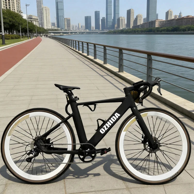 E-Bike 26-inch urban leisure riding 400W adult electric power-assisted bicycle 48V10Ah lithium battery electric pedal bicycle