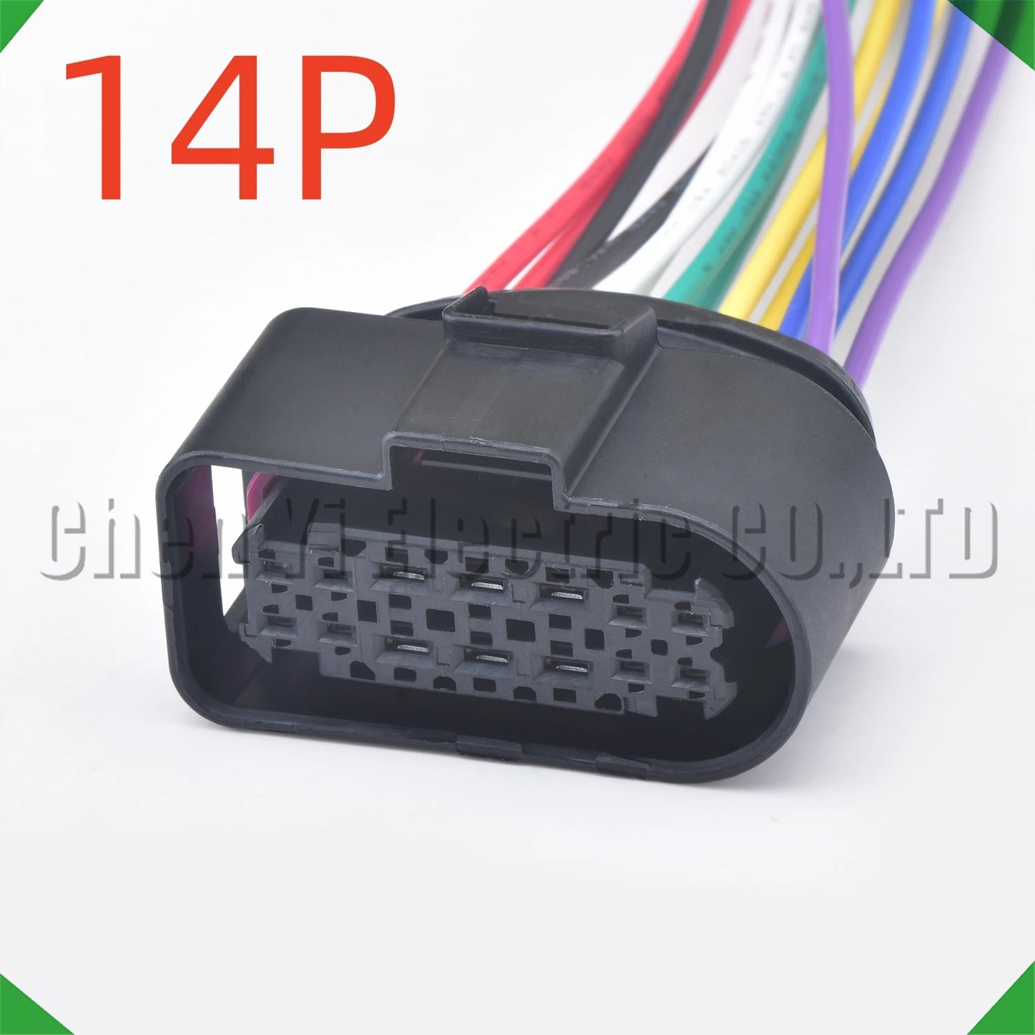 14 Pin Automotive Connectors Xenon LED Front left and right headlights Wire harness Plug 3C0973737 3C0973837 For VW Audi Porsche
