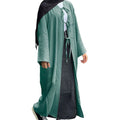 Elegant Women s Caftan Dress with Long Sleeves and V-Neckline Stylish Tie-Front Cardigan in Solid Color Loose-Fitting Arab