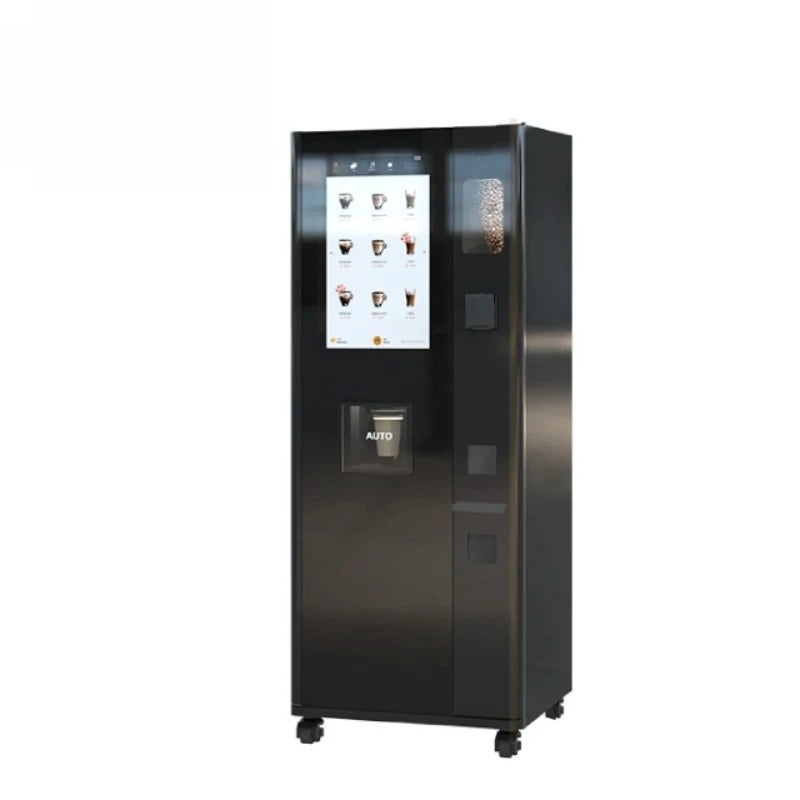 commercial coffee vending machine freshly ground coffee with multiple payment options available
