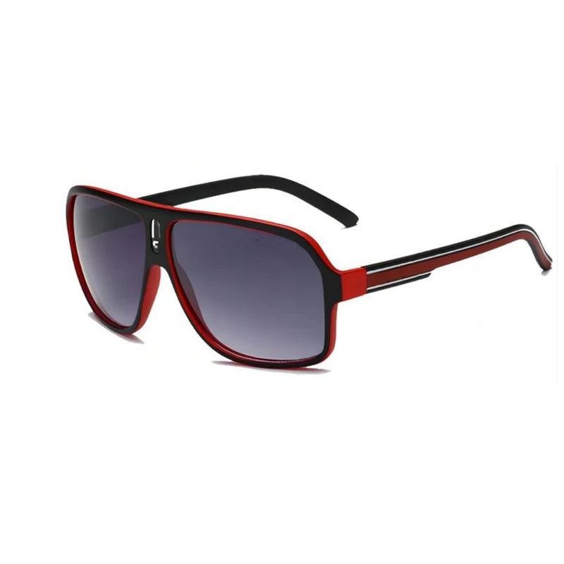 Men's Vintage-Inspired Fashion Fashion Glasses with Large Curved Frames - Perfect for Parties