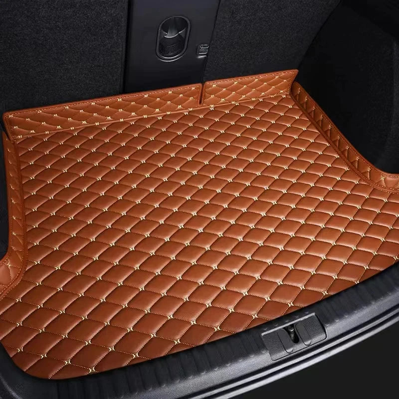 Car Mats For VW VW Passat CC 2008~2016 Floor Rug Set Auto Interior Parts Carpet Pad Luxury Leather Mat Car Accessories