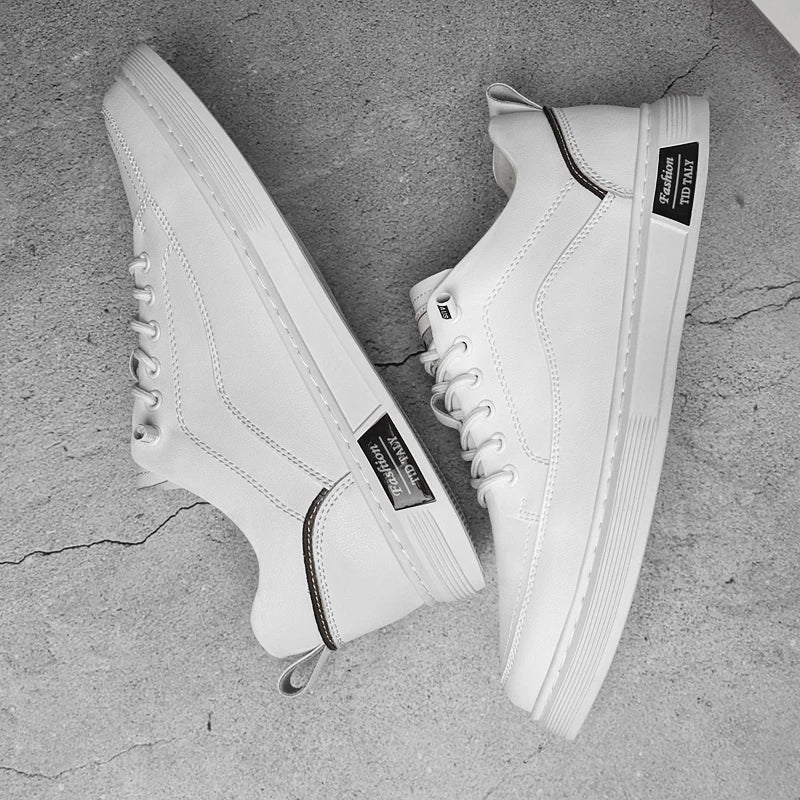 Genuine Leather Men Casual Shoes Comfortable Men's Skateboard Footwear All-match Leisure Walk Sneakers Tenis Masculino Trainers