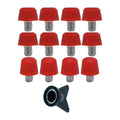 12Pcs Football Boot Spikes Rugby Shoes Studs Portable Screw in with Wrench for Adidas Football shoe Replacement Athletic Sneaker - Free Item