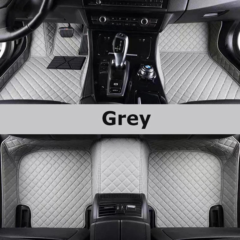 Car Mats For SEAT Cupra Ateca KH7 2016~2022 Auto Floor Rugs Protective Pad Carpets Leather Mat Interior Parts Car Accessories