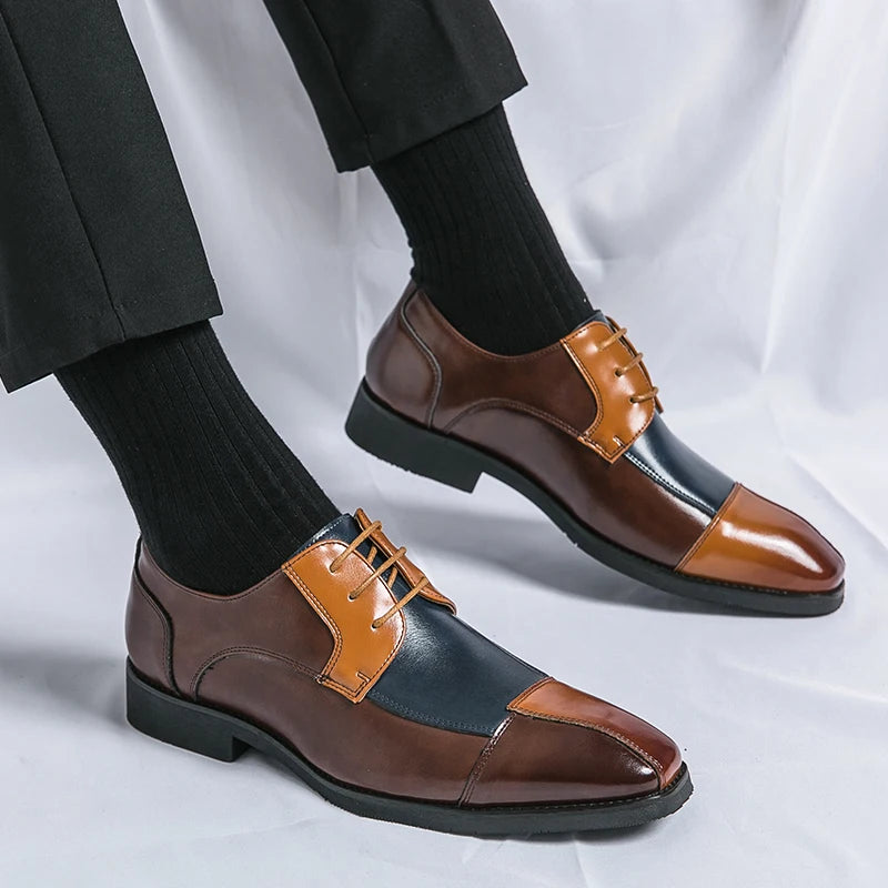 Men’s Dress Shoes British Style Fashion Slip On Loafers Men Big Size 48 Man Brogue Shoes Classic Business Shoes Casual Formal Le - Free Item Weekend (50% off).