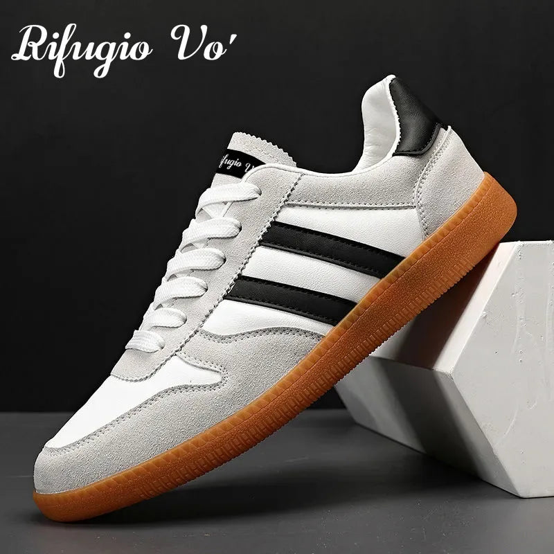 Men's Sneakers Trendy Spring Breathable Fashionable Board Shoes Thick Bottom Versatile Soft Bottom Casual Sneakers