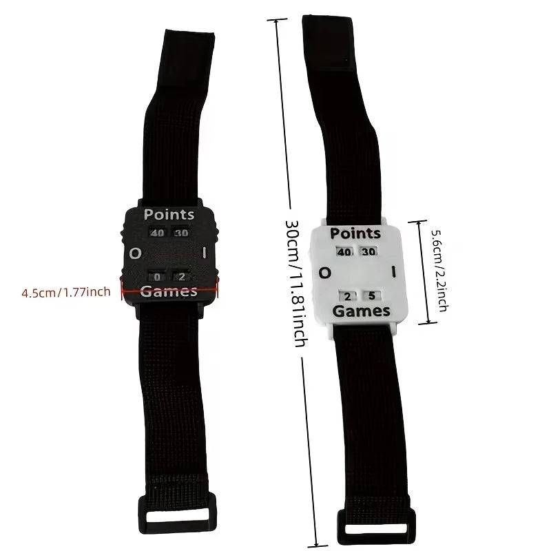 Sports Score Tracker Wristband for Cricket Tennis Padel - Instant Scorekeeping No Memory Loss Ideal for Coaches Referees Players
