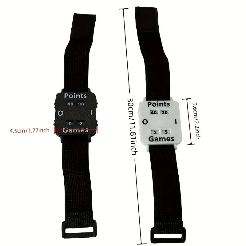 Portable Score Keeper Wrist Band Padel Tennis Wrist Score Counter Adjustable Wristband Instant Score Tracker Sport Accessories