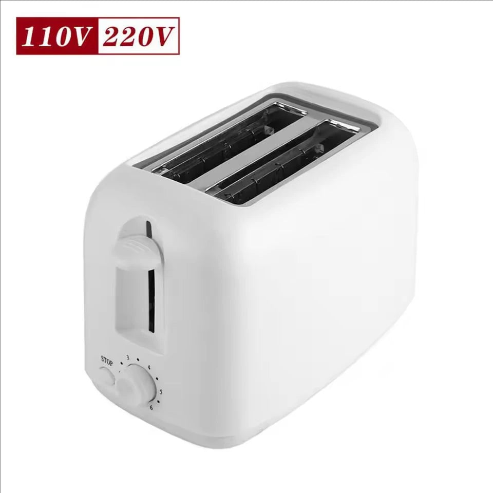 Home Toaster 6 Modes 2 Slice Bread Toast Maker Automatic Breakfast Machine One-Click Operation Sandwich Maker 110V/220V