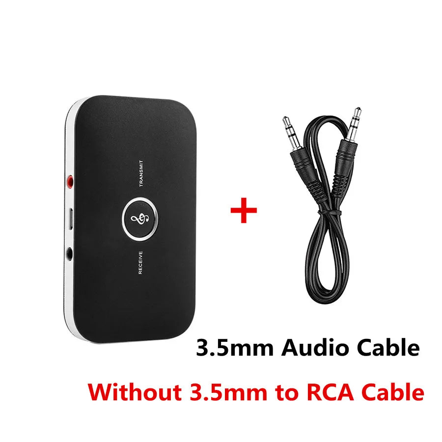 Bluetooth 5.0 Audio Transmitter Receiver RCA 3.5mm AUX Jack USB Dongle Stereo Music Wireless Adapter For Car kit PC TV Headphone - Free Item.