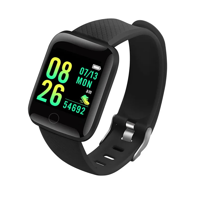 Smartwatch Men Women Wristwatches Smart Watch Message Fitness Monitor Bracelet Birthday Gift Electronic Clock For Android IOS - Free Item.