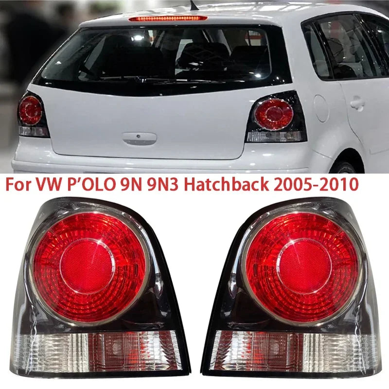 1/2pcs Car Rear Bumper Tail Lights Brake Signal Lights for VW P'OLO 9N 9N3 Hatchback 2005-2010