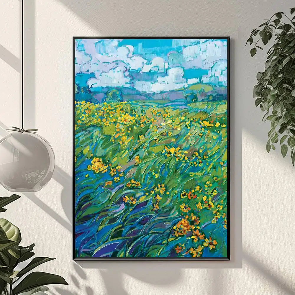 Paint by Numbers For Adult Kit Gorgeous Color Abstract Art Erin Hanson DIY acrylic Oil Painting Canvas by Number Home Decor