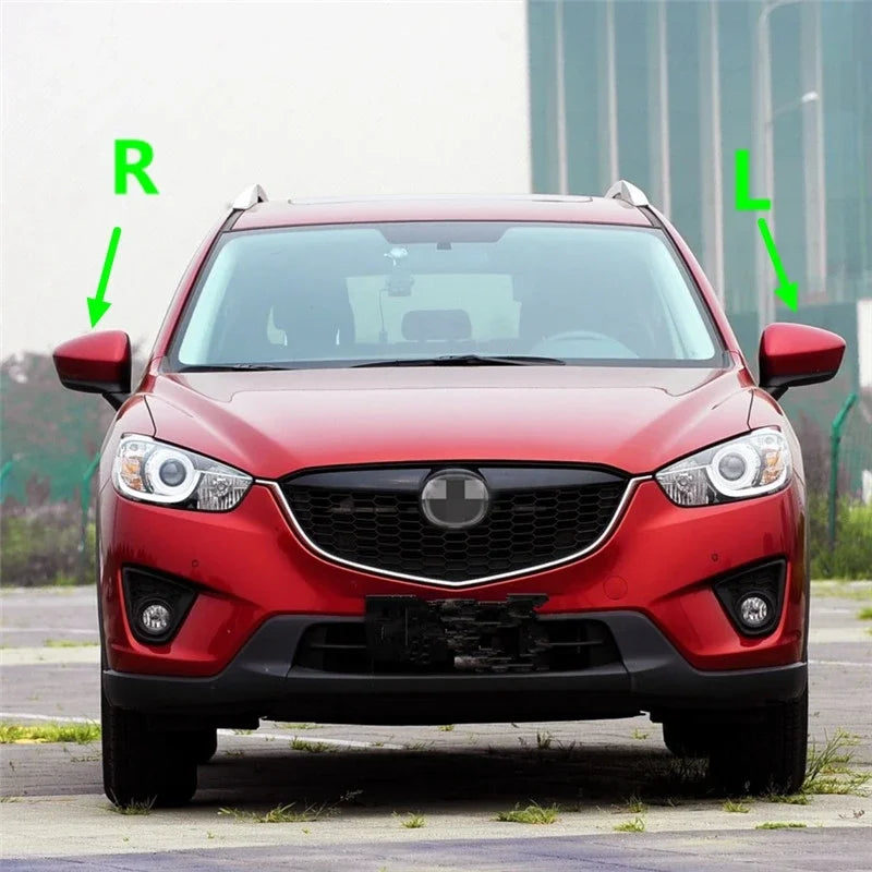 Car Rearview Side Mirror Cover LED Turn Signal Lamp Frame Housing Lower Cap Lens Fold Motor For Mazda CX-5 CX5 KE 2013 2014