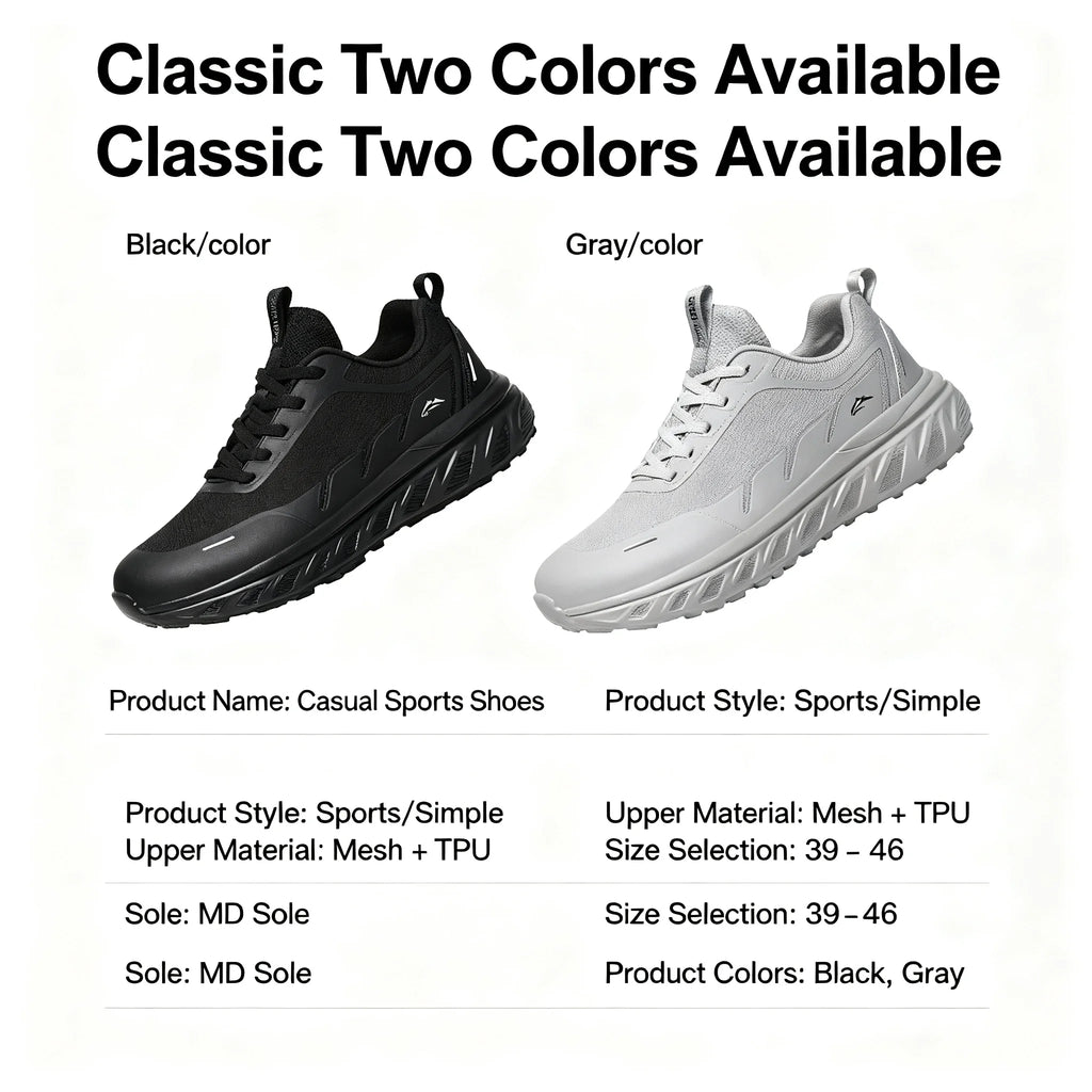 Mesh Jogging Shoes Breathable Quick-Dry Daily Workout Gym Training Men Anti-Slip Wear-Resistant Women Soft Sole Comfort Athletic