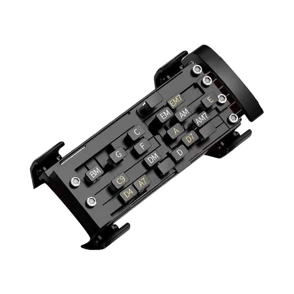 Guitar Aid Chords,Portable Guitar Learning System Teaching Beginner Trainer Practice Tools for Beginners Friends Family Adults