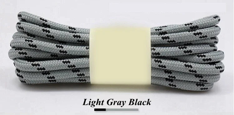 Bold Round Hiking Shoe laces Sneakers Shoelaces High Top Outdoor Walking Boot Laces Shoes Strings Diameter 0.5CM Shoelace 1Pair - Free Item