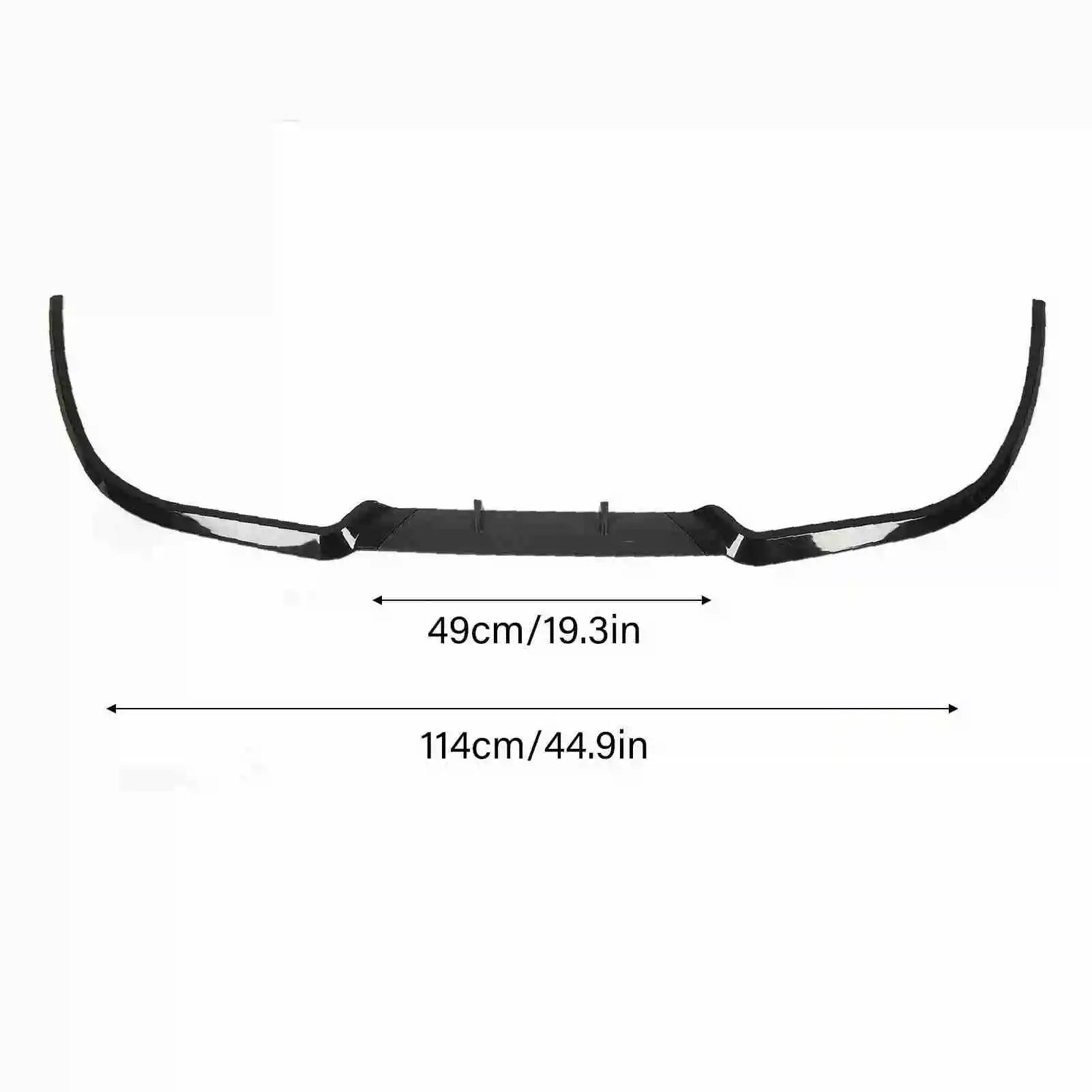Front Bumper Lip  Resistant Front Bumper Lip Separator 114cm Replacement for Seat   Car Front Bumper Lip