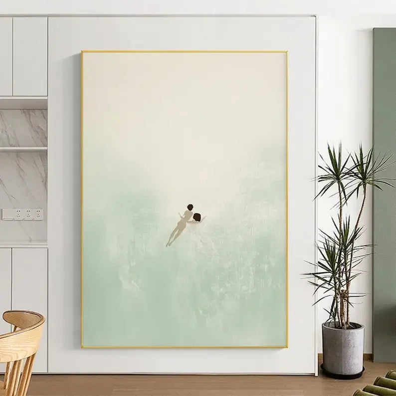 Handmade Abstract Canvas Painting Art Large Colorful Painting On Canvas Texture Hand Painted Wall Art Modern Painting Home De