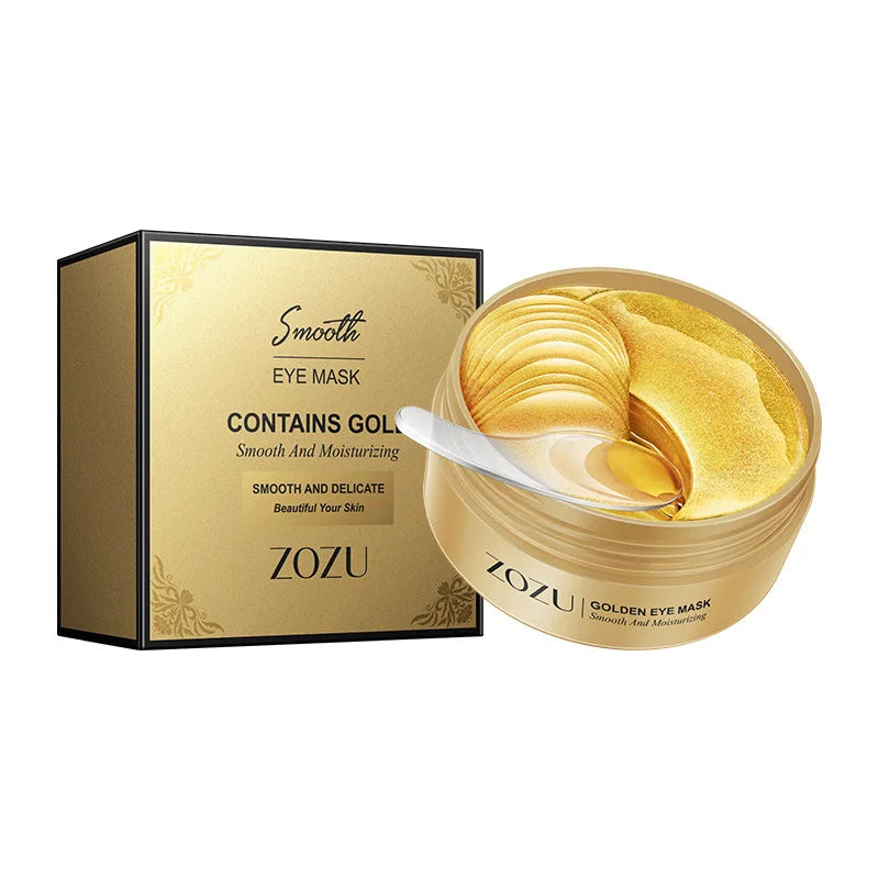60 Pieces/Box Gold and Avocado Eye Mask to Reduce Fine Lines and Dark Circles, Eye Care