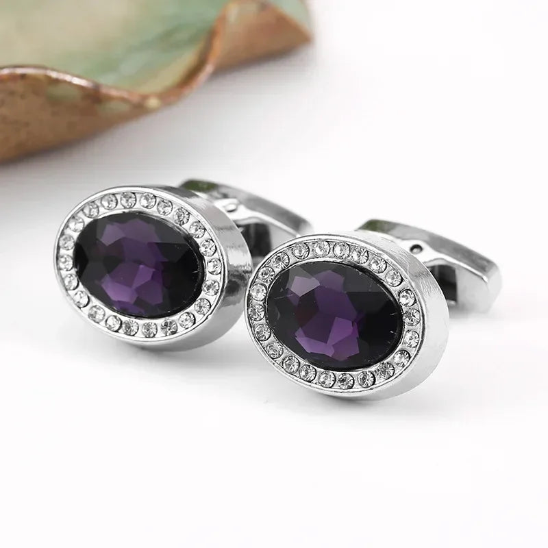 Man's Cufflinks Business Banquet Wedding Accessories Fashion Formal Suit Dress Shirts Cuffs Button French Cuff Links Men's Gifts