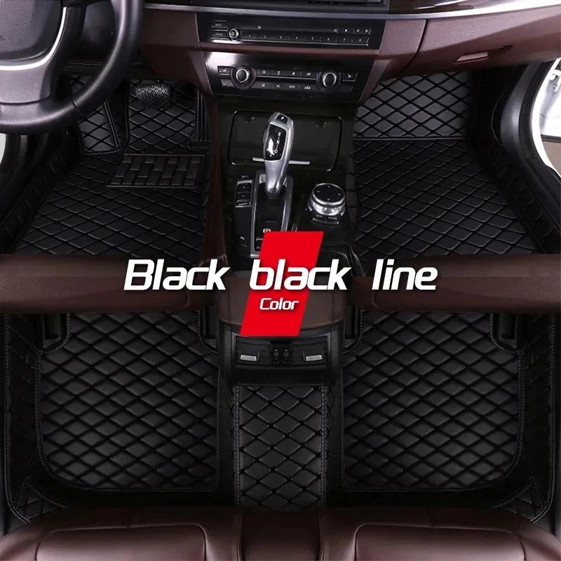 Car Mats For SEAT Cupra Ateca KH7 2016~2022 Auto Floor Rugs Protective Pad Carpets Leather Mat Interior Parts Car Accessories