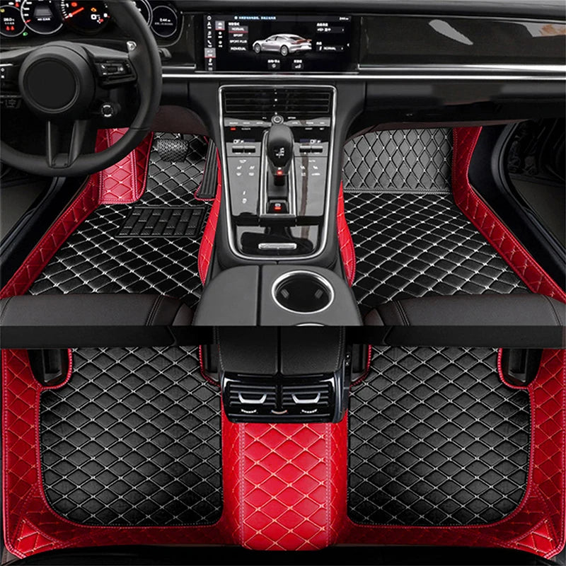 Car Floor Mats For Nissan March 2018 2017 2016 2015 2014 2013 2012 2011 2010 Auto Accessories Waterproof Decor Carpets