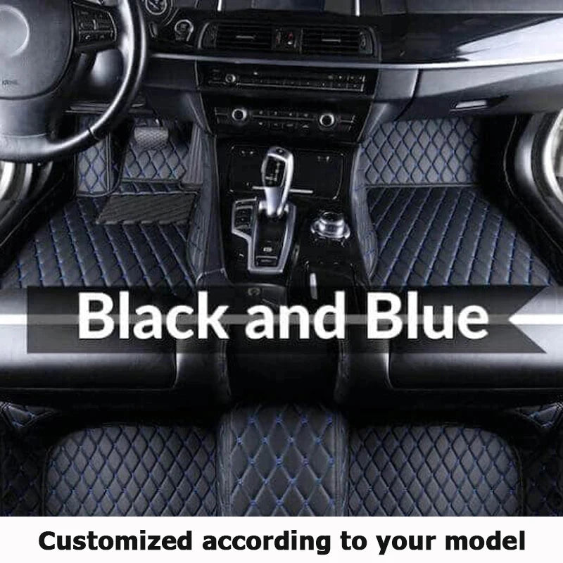 Car Mats For SEAT Cupra Ateca KH7 2016~2022 Auto Floor Rugs Protective Pad Carpets Leather Mat Interior Parts Car Accessories