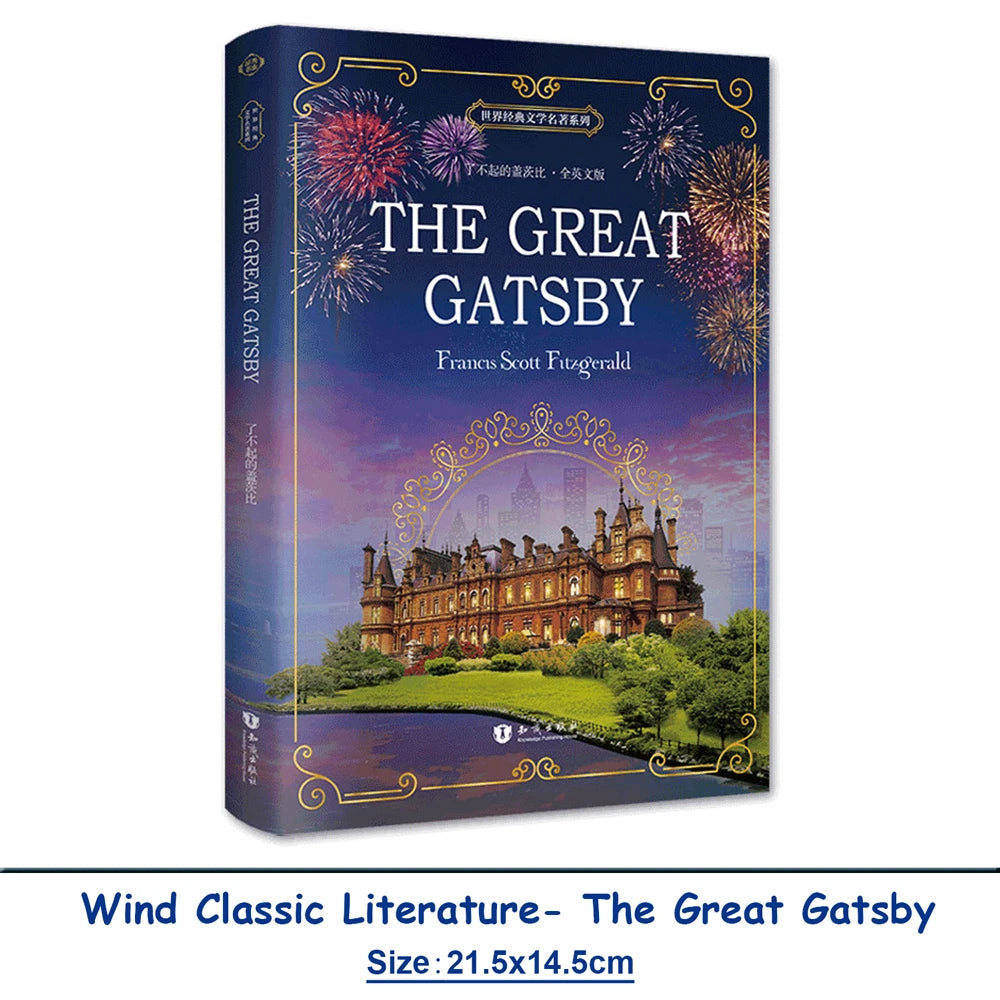 The Great Gatsby World Famous Book Literature English Novel Love Wealth Tragedy Classic Masterpiece