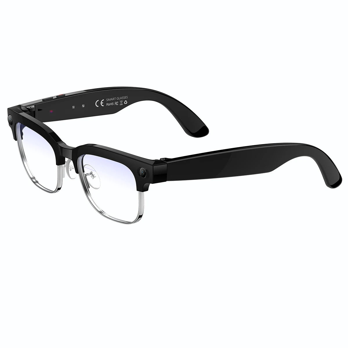 AI Smart Glasses 8 Million Pixels Recording Videos Photo Recognition Answer Translation 290mAh IP66 Waterproof Bluetooth Glasses
